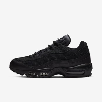 Nike Air Max 95 Essential - Férfi Utcai Cipő - Fekete/Sötét Szürke/Fehér/Fekete